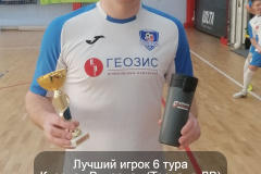 Лучший-игрок-6-тура-Киселев-Вячеслав-Торнадо-ДВ